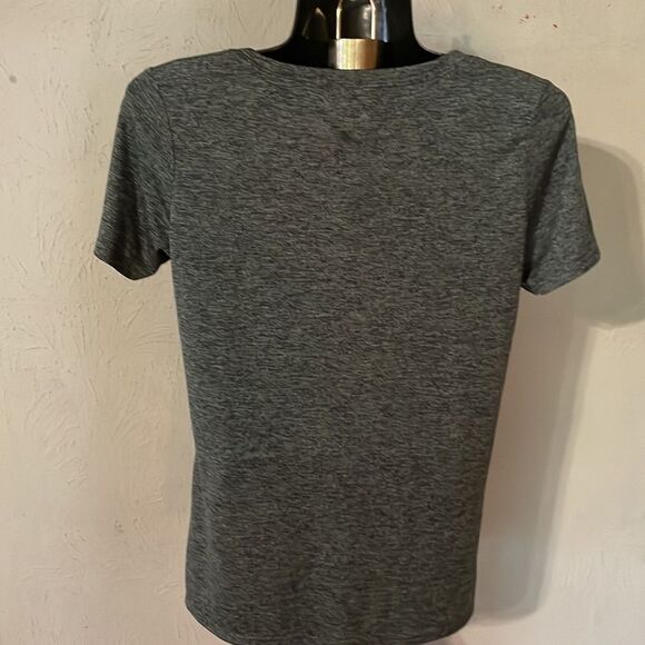 Small Nike dark gray short sleeve round neck oversized top shirt - Picture 7 of 12